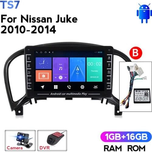 Navifly 1+16G Android For Nissan Juke 2004-2016 8'' GPS carplay car player multimedia IPS screen with button video USB BT WIFI