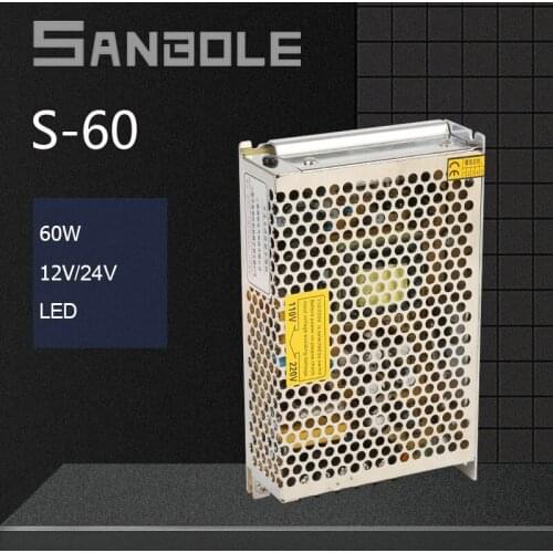 S-60-12 S Group Switching Mode Power Supply Monitor Security Defence Led Lamp Bring Advertisement Screen 60W /12V 5A