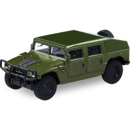 Xcartoys 1/64 Dongfeng Mengshi First Generation Chinese Humvee Hummer Style Light Armored Vehicle Diecast Replica Model