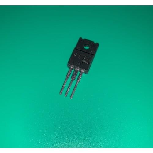 10pcs/lot 2SJ652 TO-220F J652 MOSFET P-CH 60V 28A TO-220FP-3 2SJ652-TH