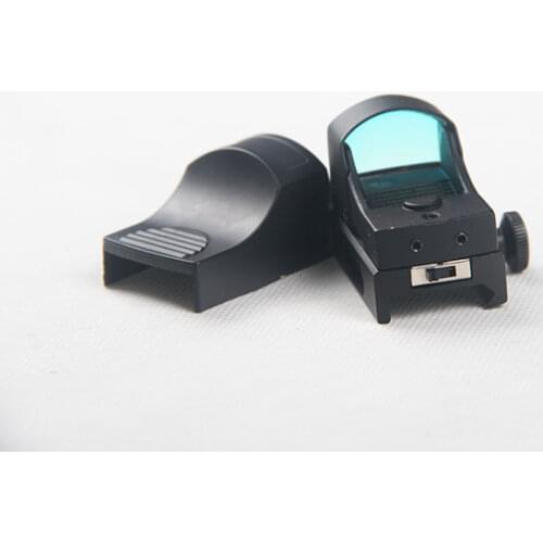1x22 Auto Brightness Compact Red Dot Scope 3 MOA Reflex Sight With On Off Button For Airsoft Hunting 5-0014