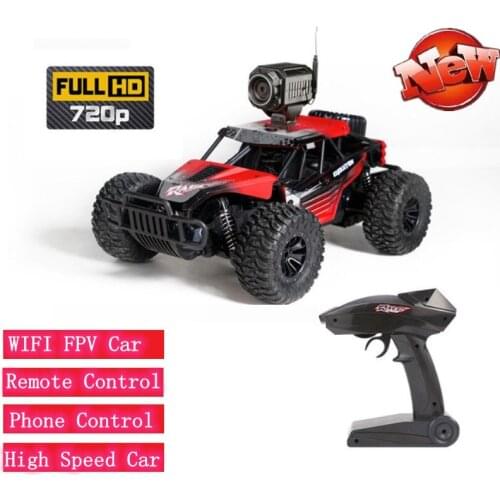 2.4G 4WD WIFI FPV RC Racing Car With 720P Hd Camera Real-time Transimission Phone Control Car Remote Control Car Toy WIFI FPV Ca