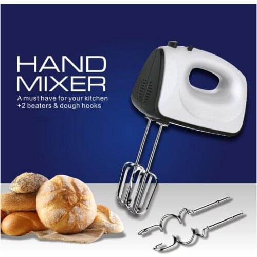 5 Speeds 300W High Power Electric Food Mixer Hand Blender Dough Blender Egg Beater Hand Mixer For Kitchen 220V