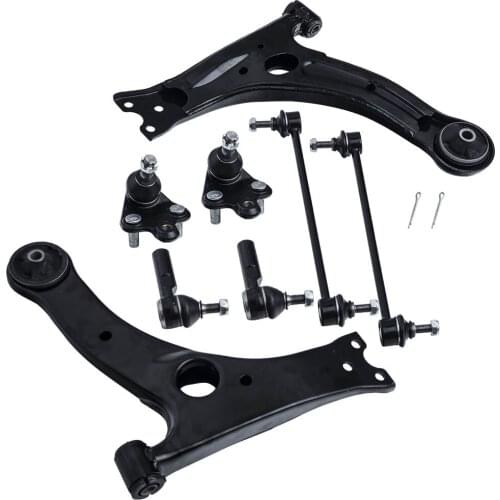 8x Front Lower Control Arms + Ball Joints Assembly for Pontiac Vibe 2003 - 2008