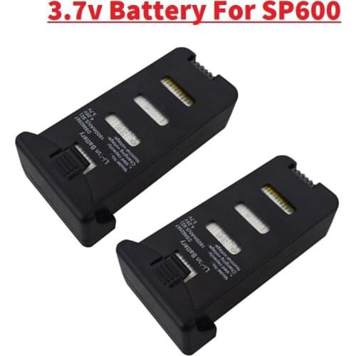 Original 3.7V 1600mAh Lipo Battery For SP600 Drone RC Quadcopter Spare Parts For Sp600 Drone Battery 2Pcs
