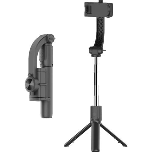 Wireless BT Selfie Stick Handheld Gimbal Stabilizer mini Tripod for phone with Remote Control for Vlog Photo Studio Photography