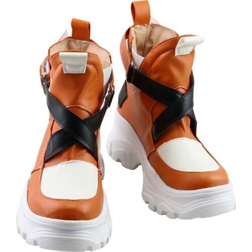 AAK Cos Shoes Japanese Anime Hot Game Arknights Cosplay Shoe Harujuku Winter Women/Men Ankle Lolita Boots