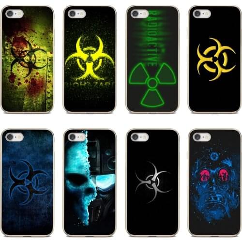 Sci-Fi-Biohazard-Logo For Samsung Galaxy A12 A31 A41 A51 A71 A20e A21s M30 A10 A30 A40 A50 A60 A70 Soft Skin Cover