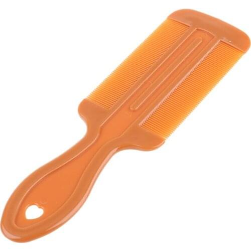 1PC Double Sided Nit Comb Fine Tooth Head Long Handle Lice Hair Combs for Flea