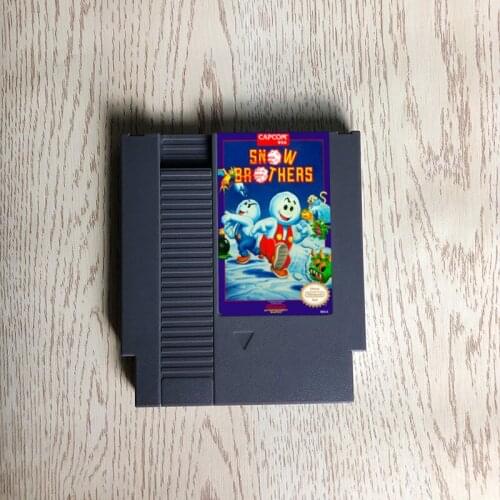 Snow Brothers - 72 pins 8bit game cartridge