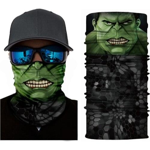 Clown Motorcycle Cycling Cool Neck Scarf Braga Cuello Halfski Headband Bandanas Men Arab Shemagh komin na twarz