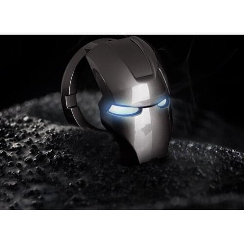 Car interior engine ignition start Iron Man button cover decoration button switch 3D car personality modification accessories