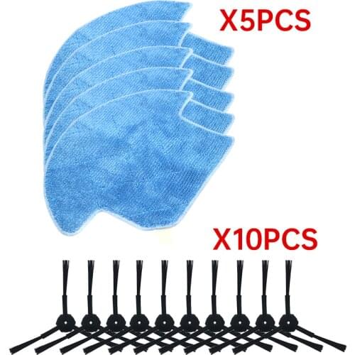15pcs/lot High quality chuwi ilife Robot Vacuum Cleaner brush Cloths for ILIFE V7S Replacement Mop Cleaning Robot Vacuum Cleaner