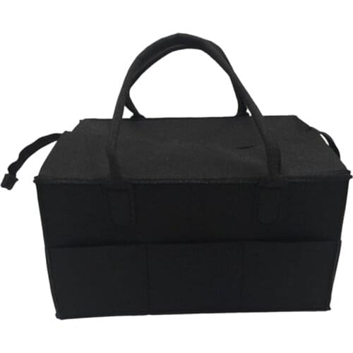 Foldable Baby Diaper Caddy Organiser Gift Kid Toys Portable Bag/Box for Car Travel Changing Table Organizer with Lid Storage Bag