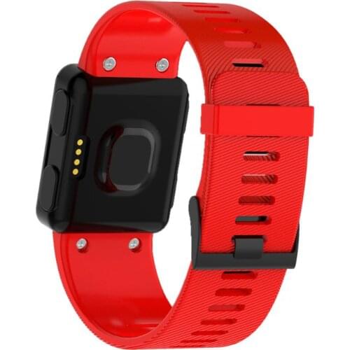 Replacement Soft Wristband Metal Clasp Watch Strap for garmin forerunner 35/30 Smart Watch Bracelet