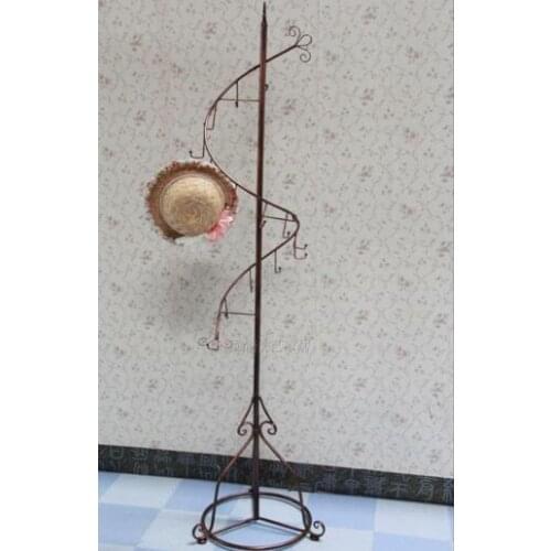 Bedroom coat and hat rack. Floor type indoor hanging bag..072