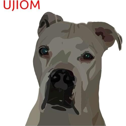 UJIOM Wall Stickers Cartoon Dog Wallpapers Home Room Decor Sticker Livingroom Decoration Bedroom Bathroom Wall Decor Accessories