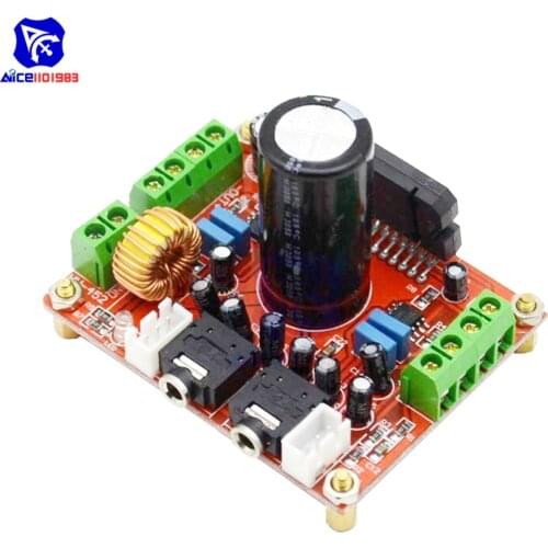 XH-M150 TDA7850 4*50W Car Audio Power Amplifier Module with BA3121 Noise Reduction Module Amplifier Board DC 12V