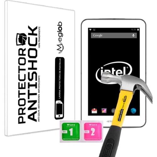 Screen protector Anti-Shock Anti-scratch Anti-Shatter compatible with Tablet Hyundai Afrodita 7