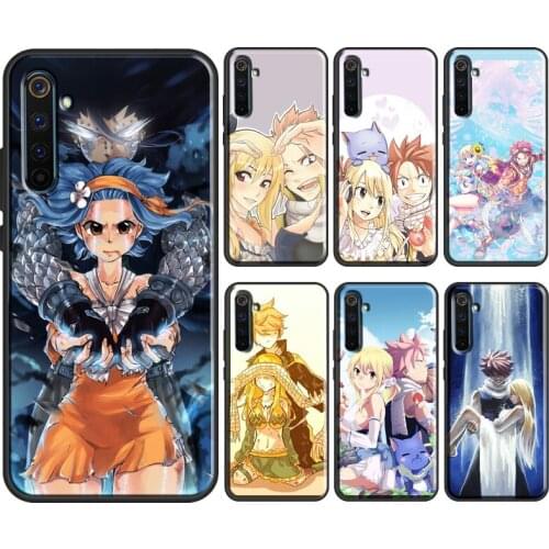 Fairy Tail Anime Case For OnePlus 9 Pro 8 Nord 8T Cover For OPPO Realme C3 C15 C21 GT Neo 7i Q3 6 7 8 Pro