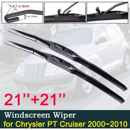For Chrysler PT Cruiser 2000~2010 2001 2002 2003 2004 2005 2006 2007 2008 2009 Windshield Wipers Car Wiper Blade Car Accessories