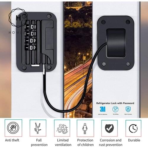 Homlly Child Safety Cabinet Window Key Numbers Locks