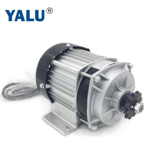 YALU BM1418ZXF 350W 36V BLDC Rickshaw Small and Medium Brushless Electric Pedicab Trike E-Tricycle DC Motor For Three Wheel Bike