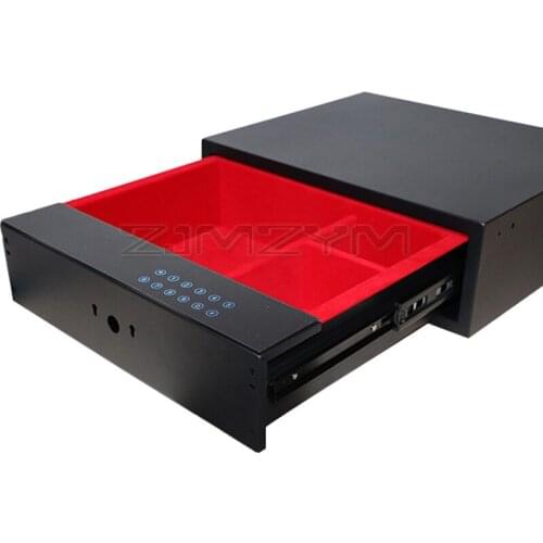 Electronic Lock Password Key Intelligent Safe Drawer Box Home Household Touch Screen Anti-theft Wardrobe Drawer Safe Deposit Box