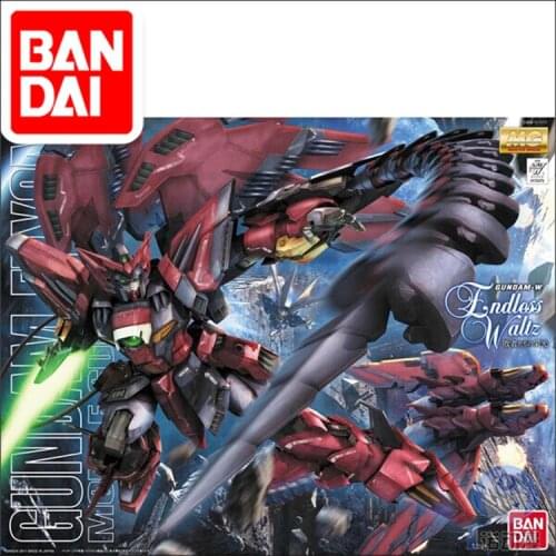 BANDAI GUNDAM 1/100 MG145 EW EW OZ-13MS Epyon Gundam model assembled Anime action figure toys Decoration Kids Toy Gift
