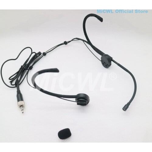 Headset Microphone For Sennheiser G2 G3 G4 Foldable Earset Headworn Mic Wireless BeltPack Transmitter MiCWL E6i