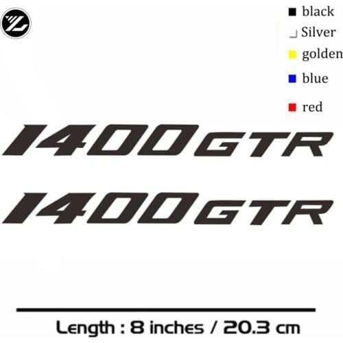 Motorcycle personality body sticker Windshield model logo sticker moto gp For Kawasaki 1400 GTR ZZR1400