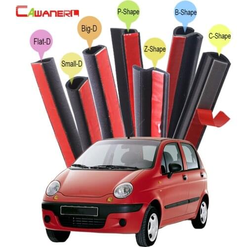 Cawanerl Car Styling Seal Edging Trim Weatherstrip Rubber Sealing Seal Strip Kit For Daewoo Rezzo Nubira Matiz Magnus
