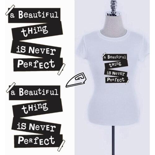 Letter Patches for clothing Fashion Picture Stickers Iron On Patch Transfer Strange Things Diy Clothes Painting Logo Street Icon