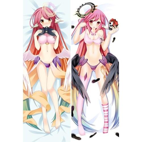 Newly Design Long Body Throw Pillow Cover Jibril Dakimakura Jibril Body Pillow Case