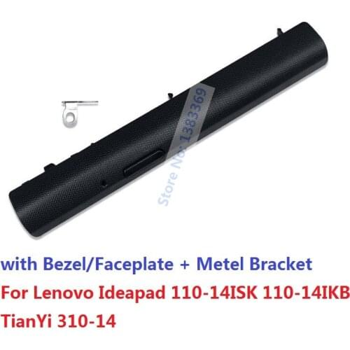 NIGUDEYANG DVD-RW Optical Drive Caddy Bezel Door Cover Bracket for Lenovo Ideapad 110-14ISK 110-14IKB TianYi 310-14 with bezel