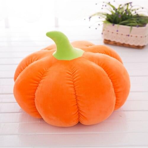 Pumpkin Plush Stuffed Doll Soft Toy For Children Baby Kids Cushion Sofa Bed Vegetables Pillow Halloween Christmas Gift