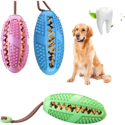 Dog Biting Toy Dog Chew Toy Food Leaky Feeder Food Dispenser Slow Feeder Bite-resistant Toy Dog Teeth Training Toy Pet Supplies