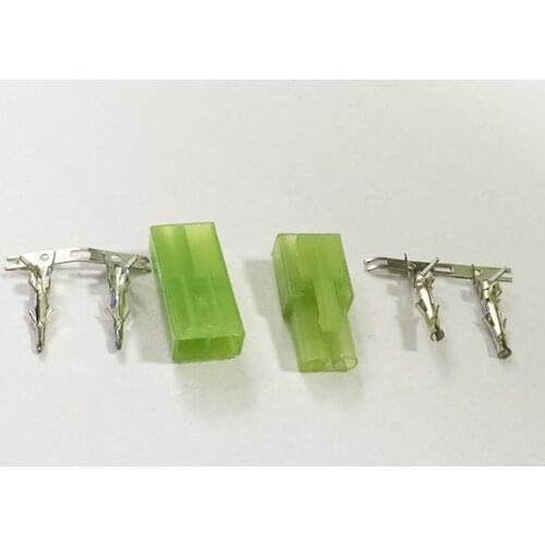 100 sets RC Model Cable Charger Mini Tamiya Metal Pin Connector Plug Dean