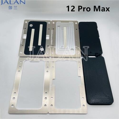 12 Pro Max YMJ Laminating Mold Glass OCA Frame LCD Touch Lamination Mould For iPhone 12Pro 12Promax Display Refurbish Repair