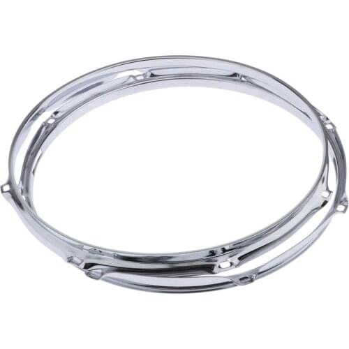 13in 8 Hole Snare Drum Die Cast Hoop Set for Drum Build or Restoration 1.2mm