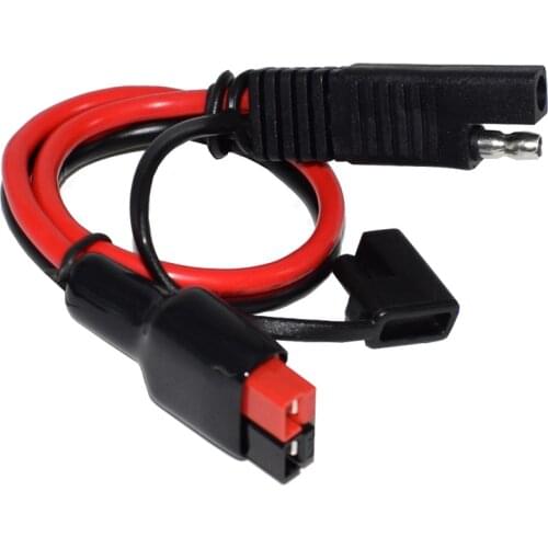 30CM SAE Connectors with Anderson Powerpole 30AMP Connectors 12AWG Cable