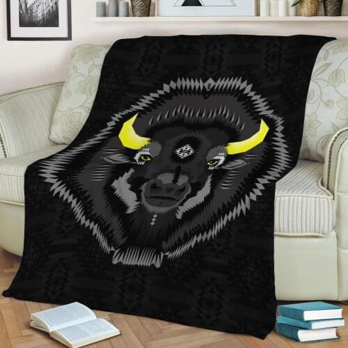 Abstract Geometric Art 404 3D Printed Velvet Plush Throw Fleece Blanket Bedspread Sherpa Blanket Home Decora