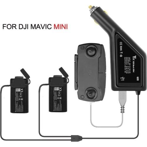 3In1Battery Portable Car Charger For DJI Mavic Mini Drone Fast Charging Travel ChargerTransport Outdoor Portable Accessory Mini
