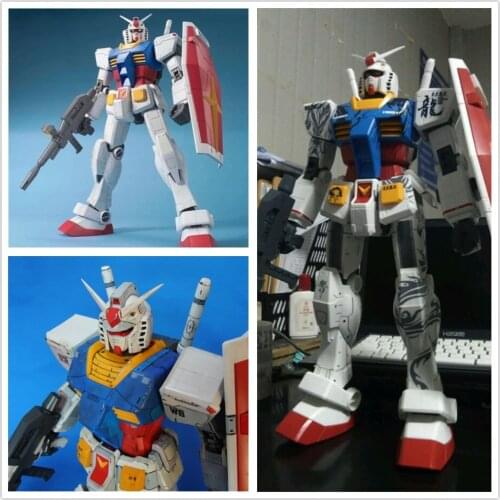DB model 1/48 Fighter MEGA size RX-78-2 Gundam dragon decal Model 375mm DD046
