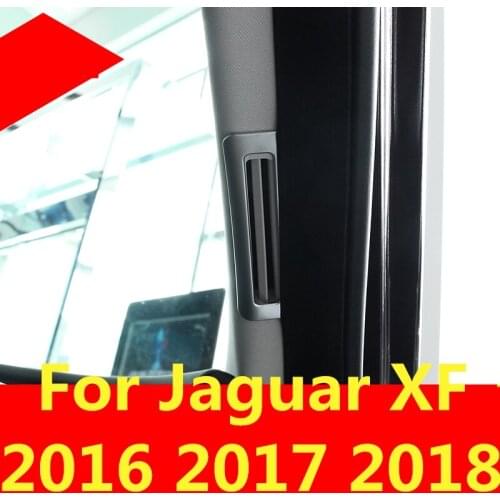 For JFor Jaguar XF 2016 2017 2018 Interior door A-pillar air outlet decorative sequin patch Auto Accessories
