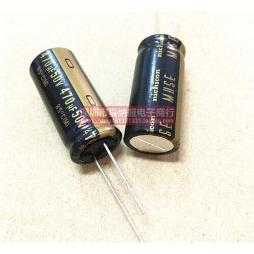 5PCS/lot NICHICON 50v470uf 16x35 MUSE KZ SERIES AUDIO Electrolytic capacitor