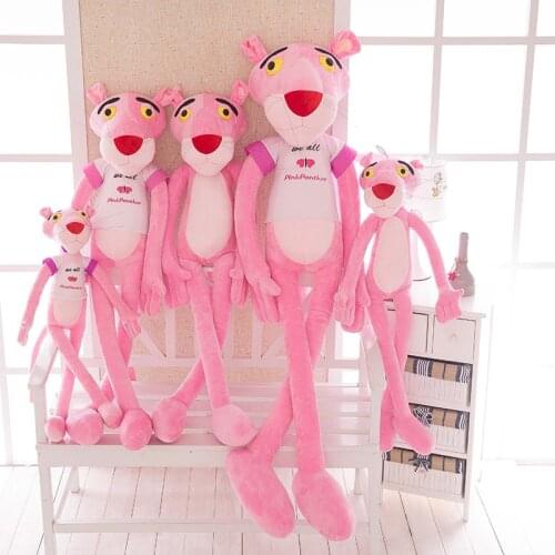 Popular Plush Toy Pink Valentines Day Doll Pink Panther Girls Gift