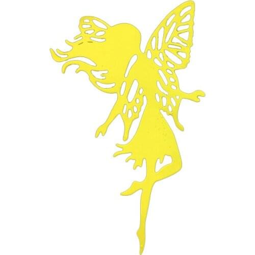 Julyarts Butterfly Girl Cutting Dies Natal For DIY Scrapbooking Decorative Embossing Handcraft Die Cutting Template