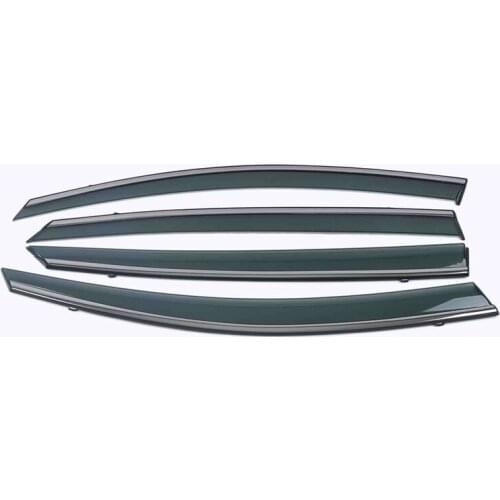 Car Window Rain Shade Shiled Visor Trims Cover for kia K5 optima 2011 2012 2013 2014 2015 Accessories styling guard exterior