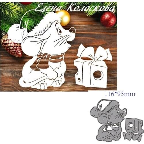 Metal cutting dies cut die mold Animal mouse decoration Scrapbook paper craft knife mould blade punch stencils